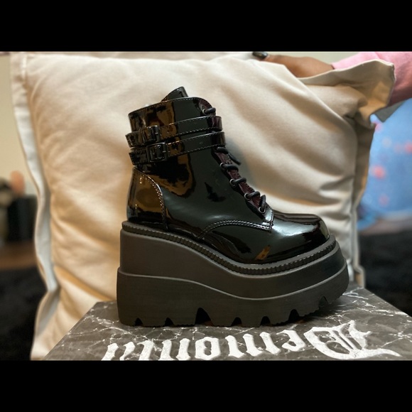 Demonia Slick Technopagan Boots | Poshmark